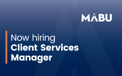 MABU Seeks Client Services Manager